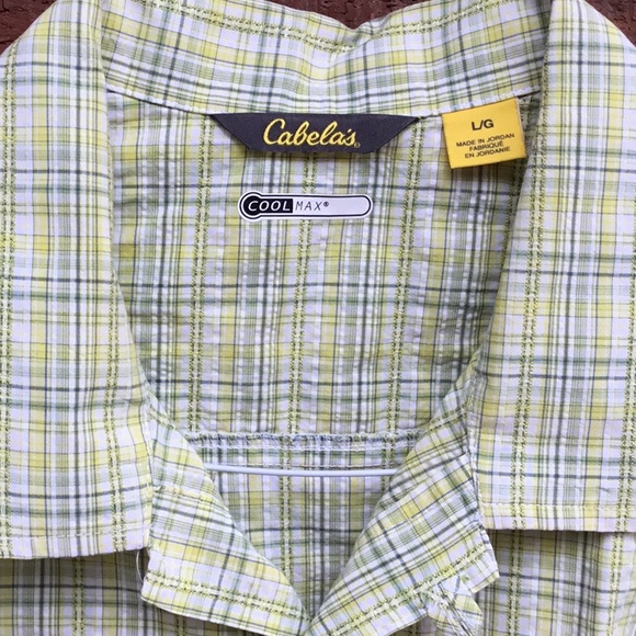 Cabela’s CoolMax short sleeve Size large - Picture 3 of 6
